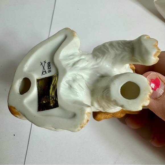 Vintage Homco porcelain dog figurine. Adorable pup (maybe beagle?) - Picture 5 of 9